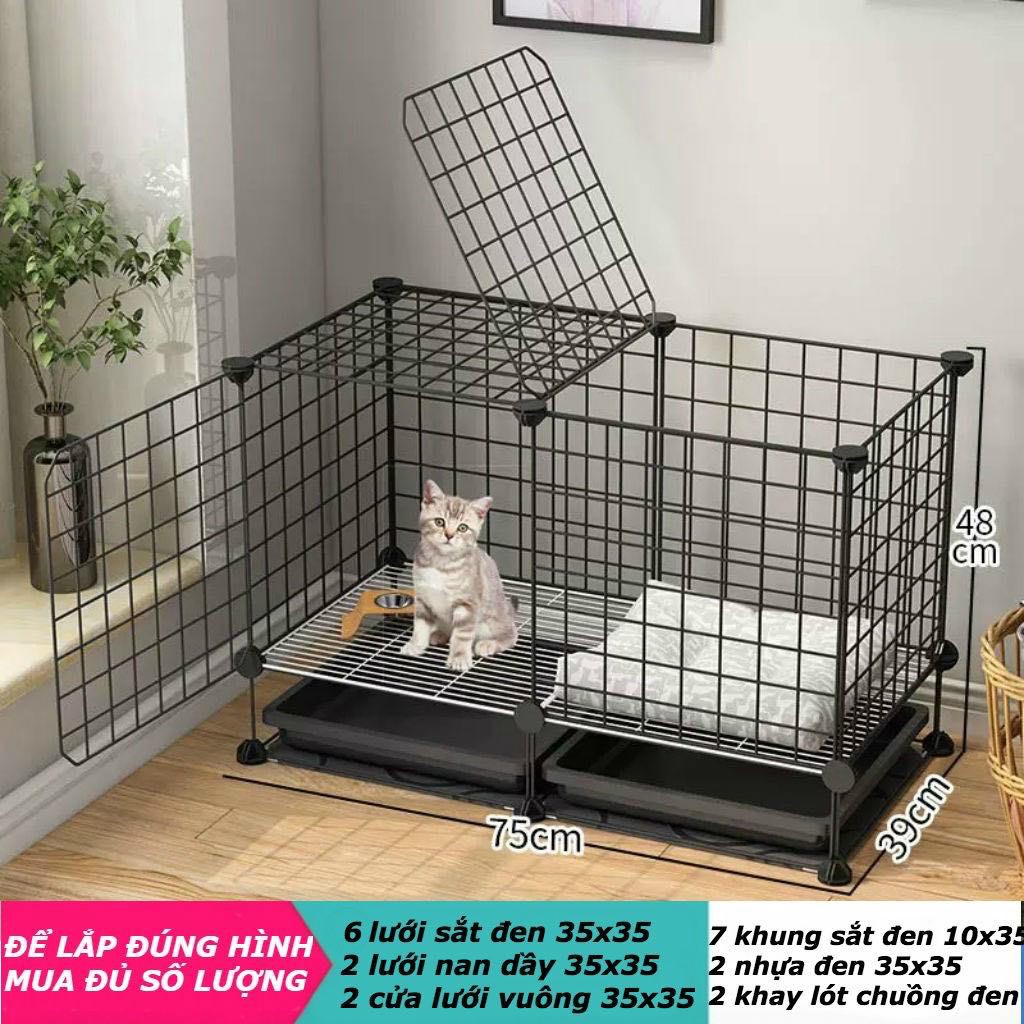 [Chuồng pet - Tủ lưới] Sỉ lẻ Lưới sắt làm chuồng chó chuồng mèo - Tặng chốt gắn