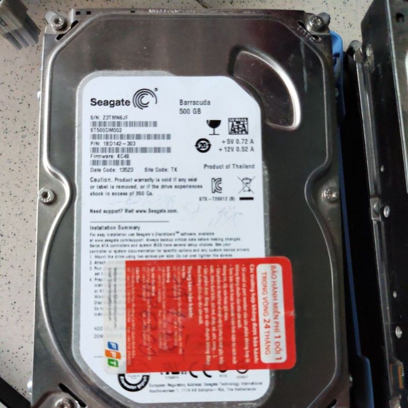 Ổ cứng hdd 500g pc