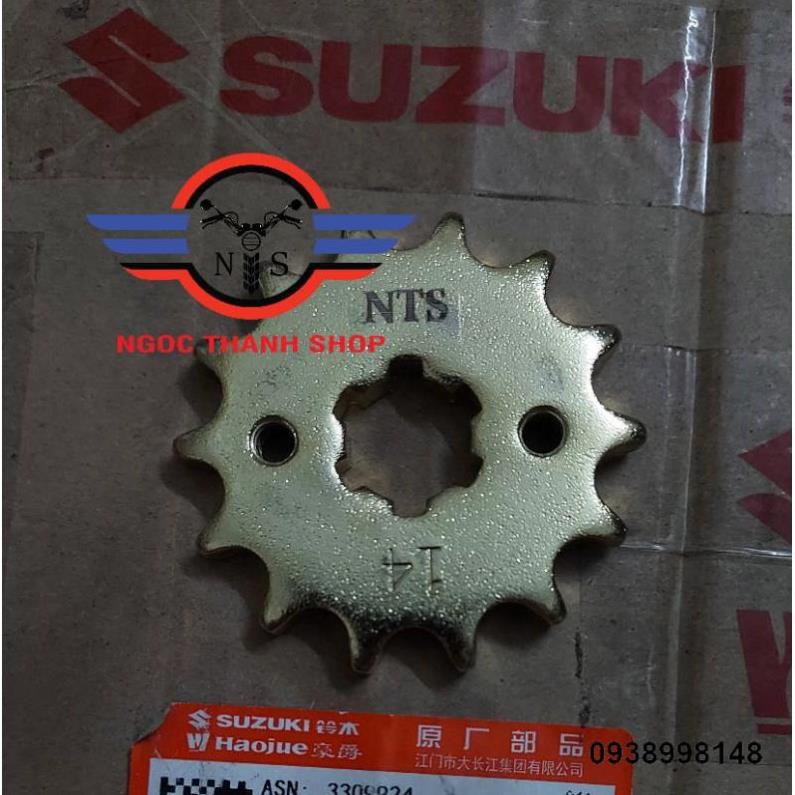 Nhông trước 14 răng GZ GZ150 GZ150A EN EN150 EN150A Hssku125 ...-NTS
