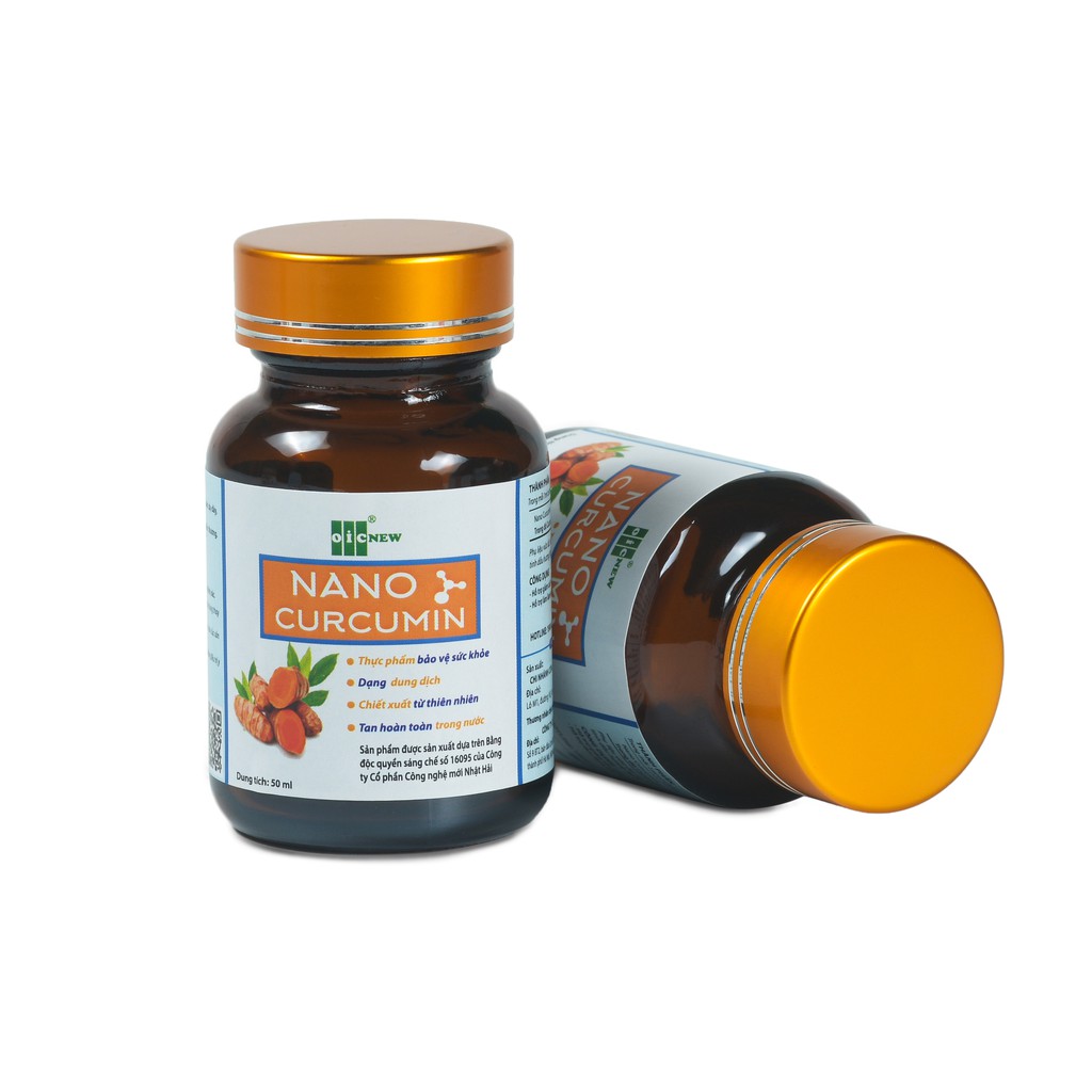 [Mua 5 tặng 1] Liquid Nano Curcumin OIC (LNCO) dạng dung dịch 50ml