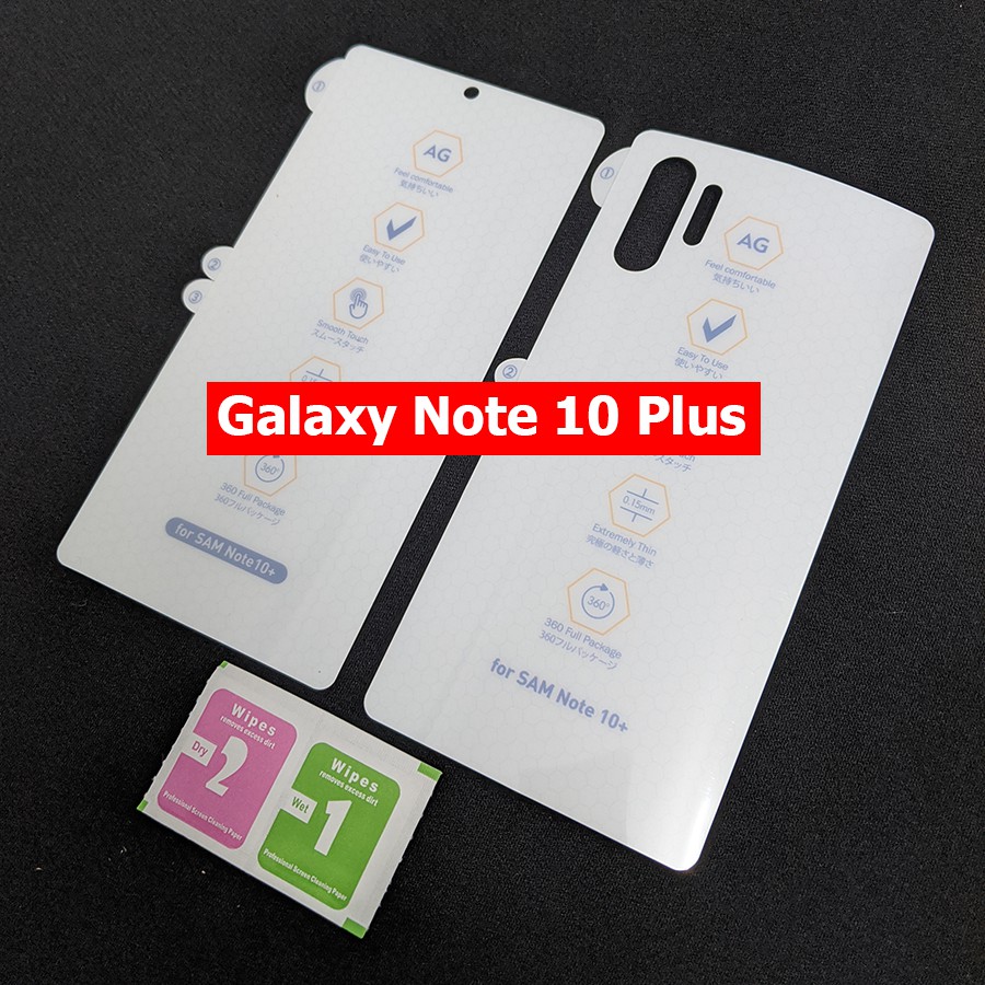 Dán chống xước PPF AG nhám Galaxy Note 10 Plus