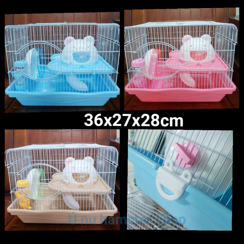 Lồng hamster - Lồng mèo hamster (36x27x28cm)