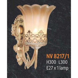 Đèn treo tường - vách tường trang trí kiểu cổ điển NV8217/1 ( Tặng kèm bóng đèn chuyên dụng )