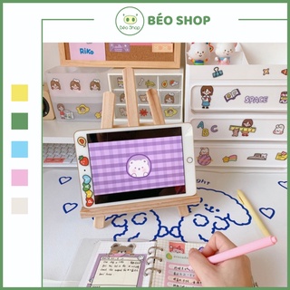 Giá đỡ điện thoại ipad bằng gỗ , kệ gỗ 3 chân để khung ảnh bảng gỗ trang trí gấp gọn tiện lợi size lớn