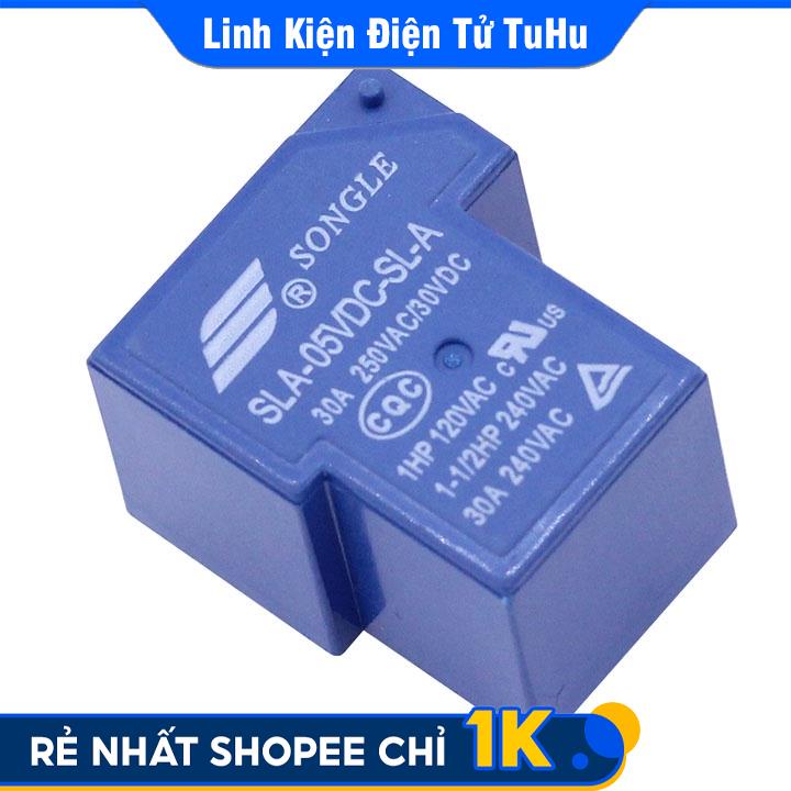 Relay Songle SLA 30A - 5V 4 Chân
