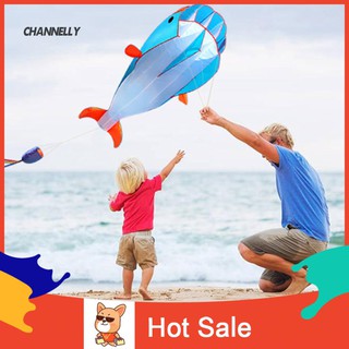 Diều Thả Hình Cá Heo 3d Kèm Dây 30m