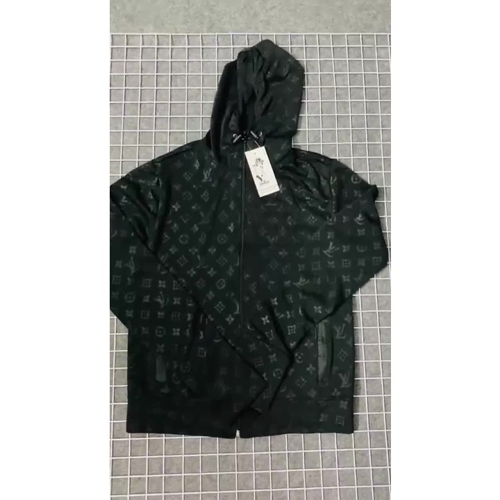 Áo khoác chống nắng nam/nữ LV vân nổi chất vải umi dày dặn có mũ vải mềm mát thoáng khí cao cấp MINFASHION