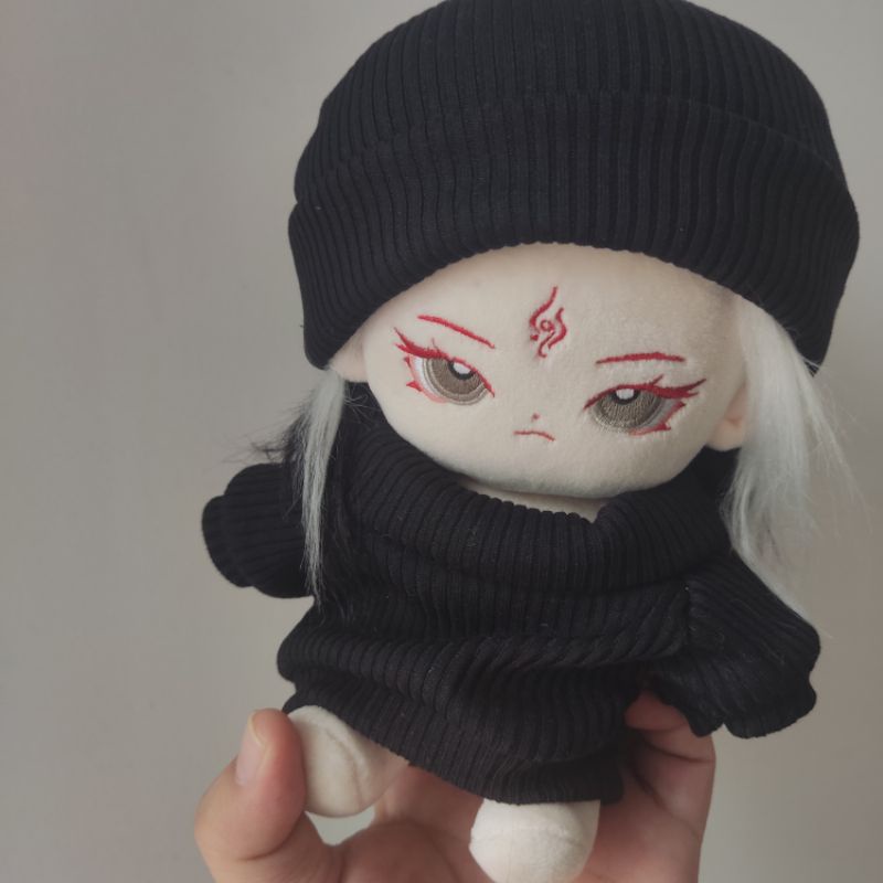 Có Sẵn Set Outfit AKai Black 2 Chi Tiết Cho Doll 20cm/30cm