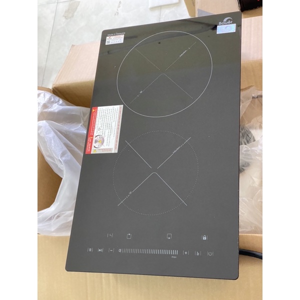 Bếp từ domino Bauer BE 32DI Nhập khẩu Malaysia, BẢO HÀNH CHÍNH HÃNG 3