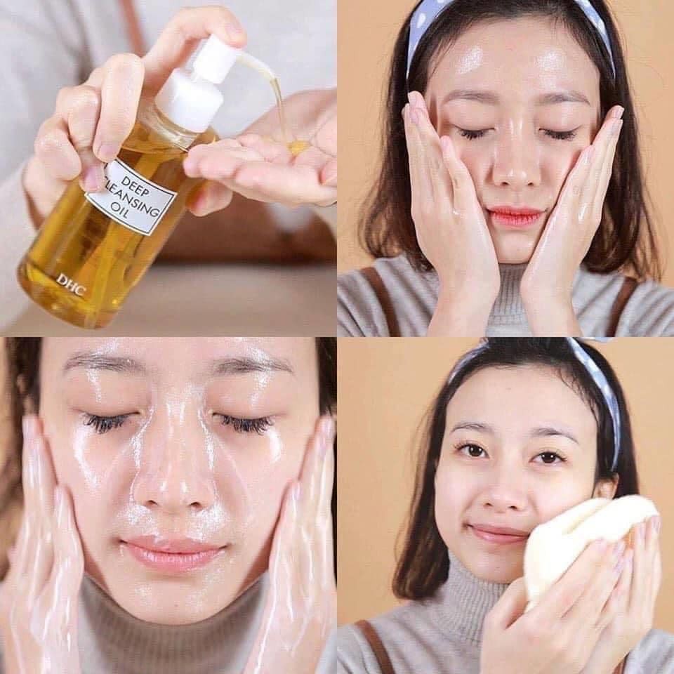 Dầu tẩy trang Olive DHC Deep Cleansing Oil Nhật Bản