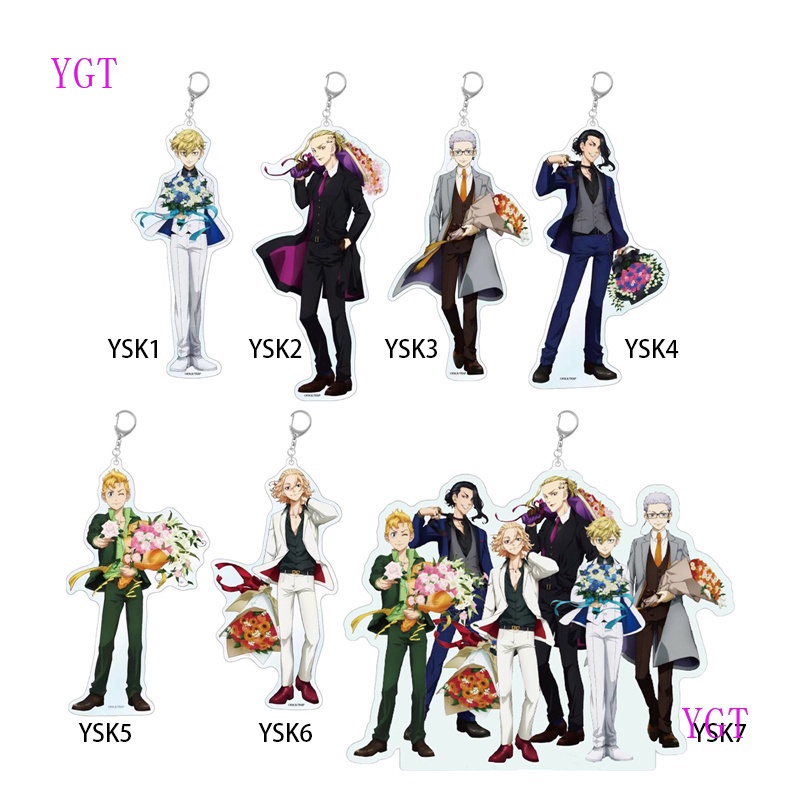 Móc khóa hình nhân vật Anime Tokyo Revengers dễ thương