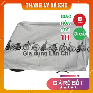 [Freeship - xả kho] Bạt phủ xe máy, áo trùm xe máy điện, xe đạp điện chống nắng mưa