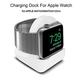 🎈Mr.Monster🎈Dock sạc silicon cho đồng hồ thông minh Apple Watch Series 4 / 3 / 2 / 1