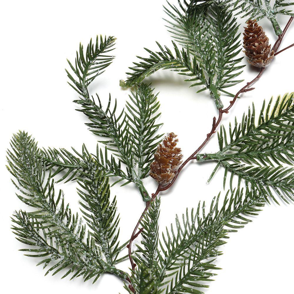 LAKAMIER Vòng Hoa Treo Trang Trí Cây Thông Giáng Sinh