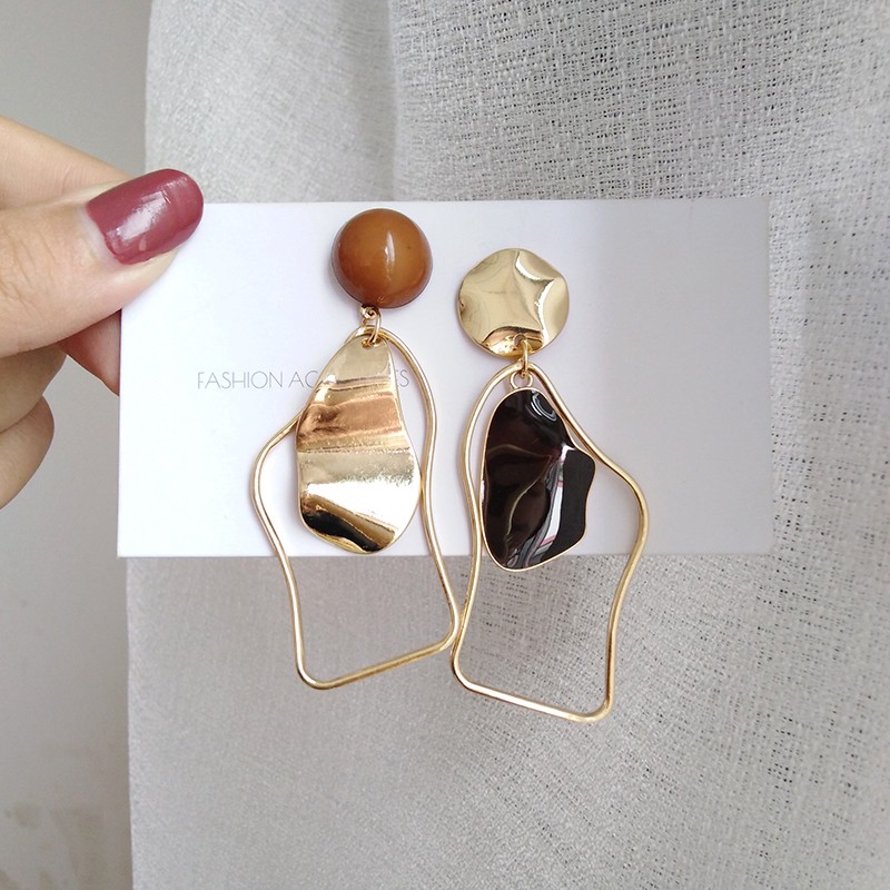 Hoa Tai Dáng Dài Phong Cách Retro Sang Trọng A0003