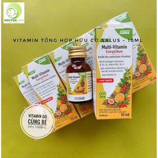Vitamin tổng hợp hữu cơ Multi Vitamin Salus chai 10ml