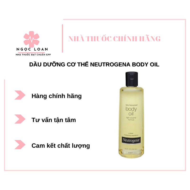 Dầu Dưỡng Cơ Thể Neutrogena Body Oil