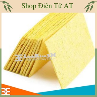 Bọt biển chùi mỏ hàn 6x6 cm (Loại Xịn )