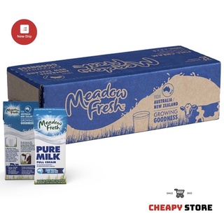 Thùng 24 hộp sữa meadow fresh nguyên kem 200ml sữa tươi nguyên kem sữa tươi úc