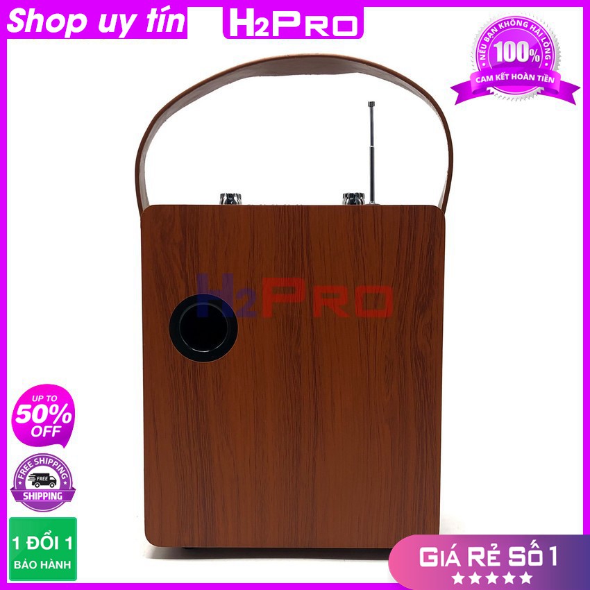 Loa Bluetooth Karaoke Zansong S89 20W-Bass 16-USB-TF, Tặng 1 Mic, Có Remote, Loa Xách Tay Bluetooth Cao Cấp-H2Pro Audio