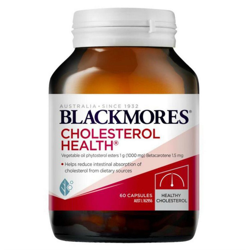 Viên uống Cholesterol Blackmores Cholesterol Health 60 Viên.