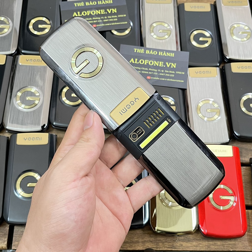 Điện Thoại Độc Nắp Gập Giả Giọng Nói Màn Hình Cảm Ứng G3 Có Đèn Led Vỏ Thép cứng chắc Sang Trọng | BigBuy360 - bigbuy360.vn