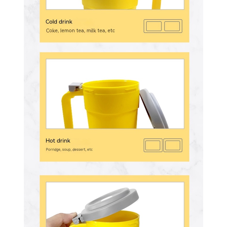 Bình Nước 550ml Có Tay Cầm Và Ống Hút Bằng Nhựa In Họa Tiết Hoạt Hình Dễ Thương Cho Học Sinh