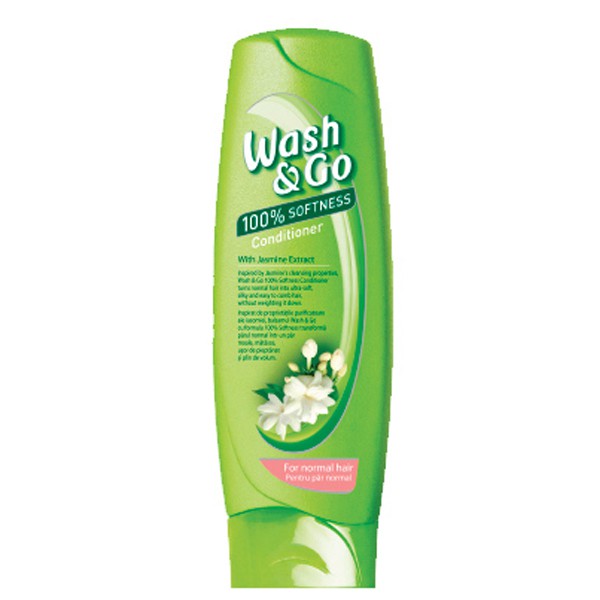 Dầu xả giúp tóc mềm mượt Wash&amp;Go 180ml