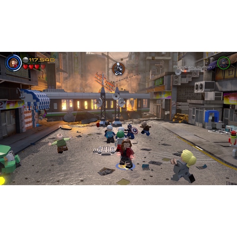 Đĩa Game PS4 : Lego Marvel's Avengers Likenew