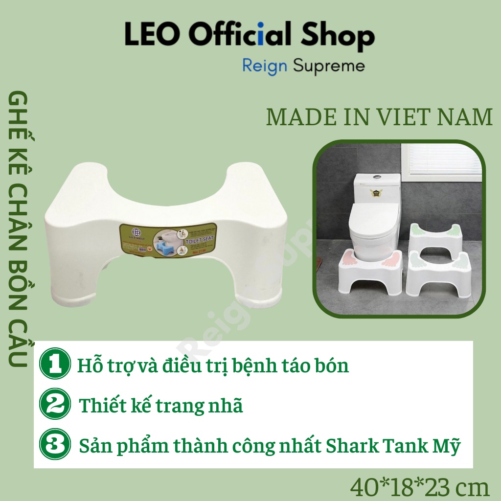 Ghế Kê Chân Bồn Cầu Việt Nhật Phù Hợp Với Mọi Lứa Tuổi, Ghế Để Chân Toilet Tiện Lợi Chống Táo Bón
