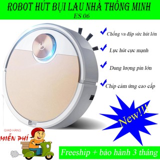 ROBOT Hút Bụi Lau Nhà Siêu Thông Minh Điều Khiển Qua APP Điện Thoại, Cảm Ứng Chạm Super Pro Tự Động Làm Sạch0