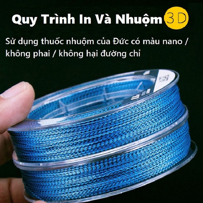 Dù Câu Cá Cao Cấp PE X8 SPECIAL Xanh Đốm DDC03 Công Nghệ Đức Siêu Tải Trọng - Sanami Fishing Store