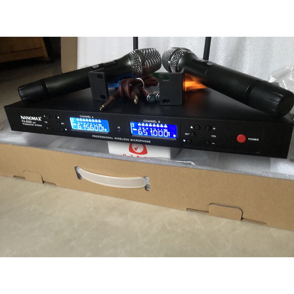Micro chính hãng Nanomax FX-6000 UHF siêu hay
