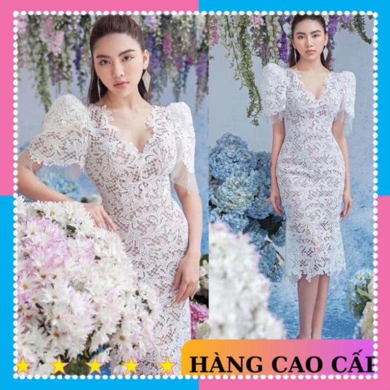 [SẢN PHẨM CHẤT LƯỢNG] Đầm body dáng ôm đầm ren cao cấp ngắn tay dự tiệc dạ hội đi chơi sang trọng - MN124 | BigBuy360 - bigbuy360.vn