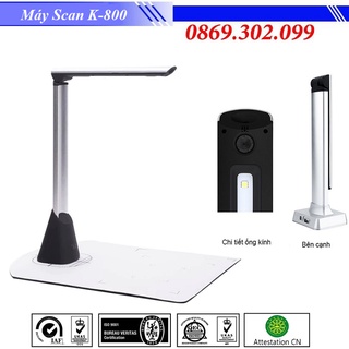 [ Chính hãng ] Máy Scan Màu Di Động Thông Minh Scan Tài Liệu A4/A5/A6/A7 K800 Cao Cấp