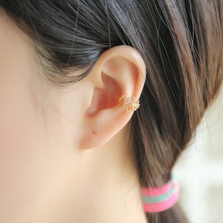 Bông tai kẹp vành hoa không cần lỗ tai C106