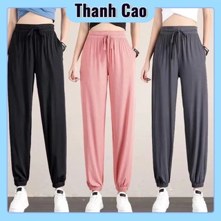 Quần Dài Lưng Thun Phong Cách Hàn Quốc