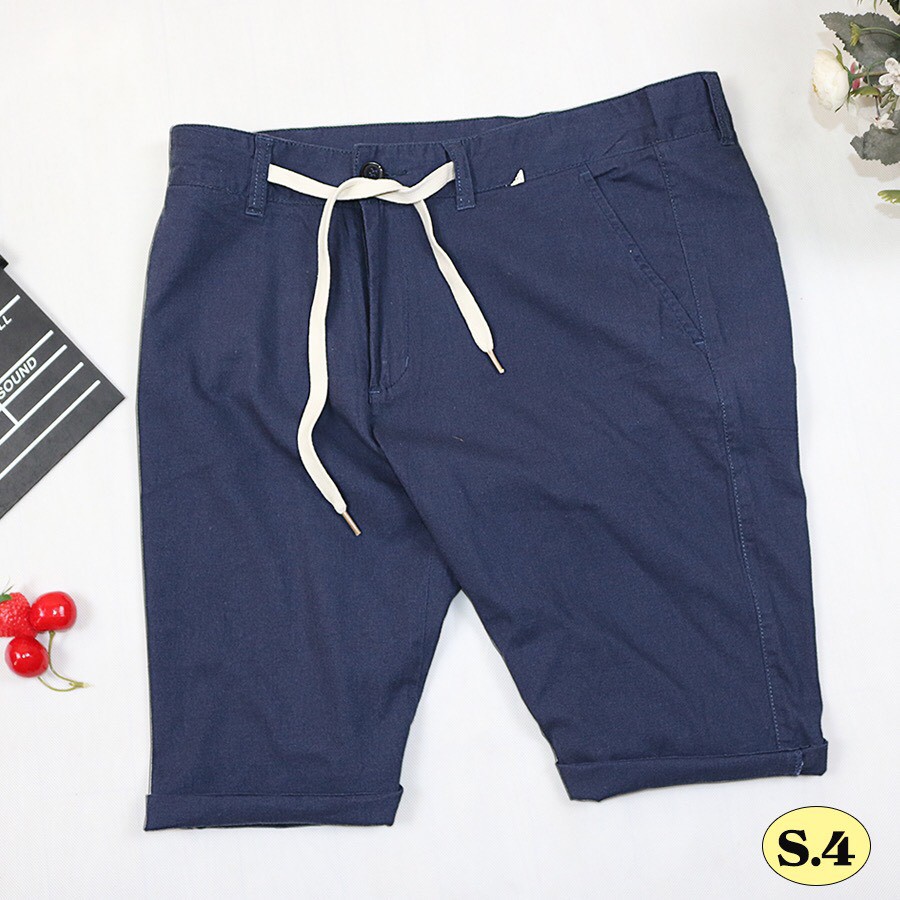 [Xa Kho] Quần Short Đũi Nam, Chất vải đũi Co Giãn, Mềm Mịn