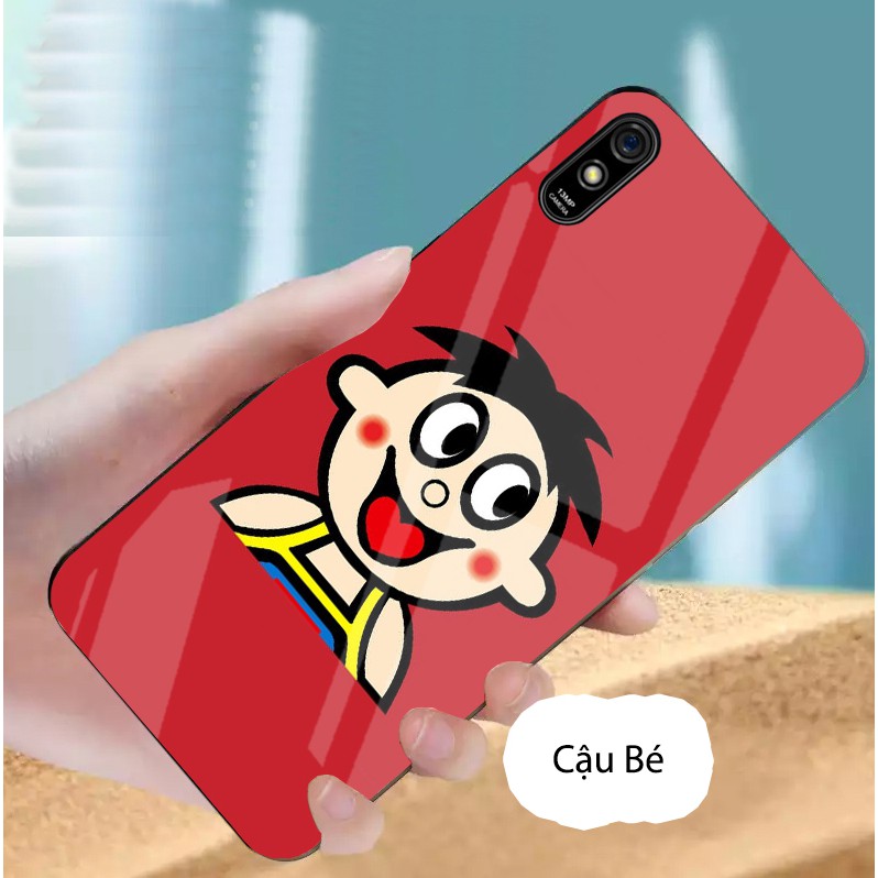 Ốp Xiaomi Redmi 9A mặt kính gương bóng