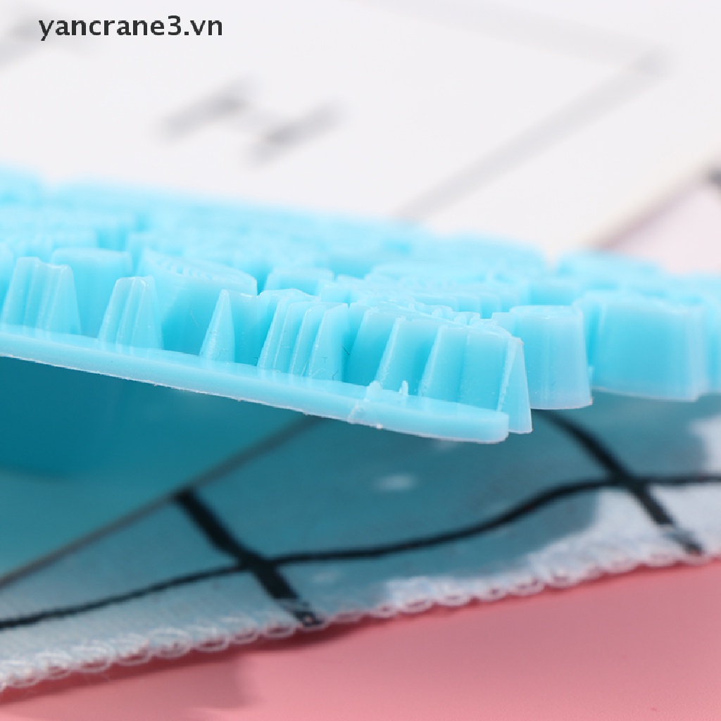 Khuôn Dập Nổi Tạo Hình Trái Tim / Vân Kim Cương Trang Trí Bánh Kem 18 Kiểu