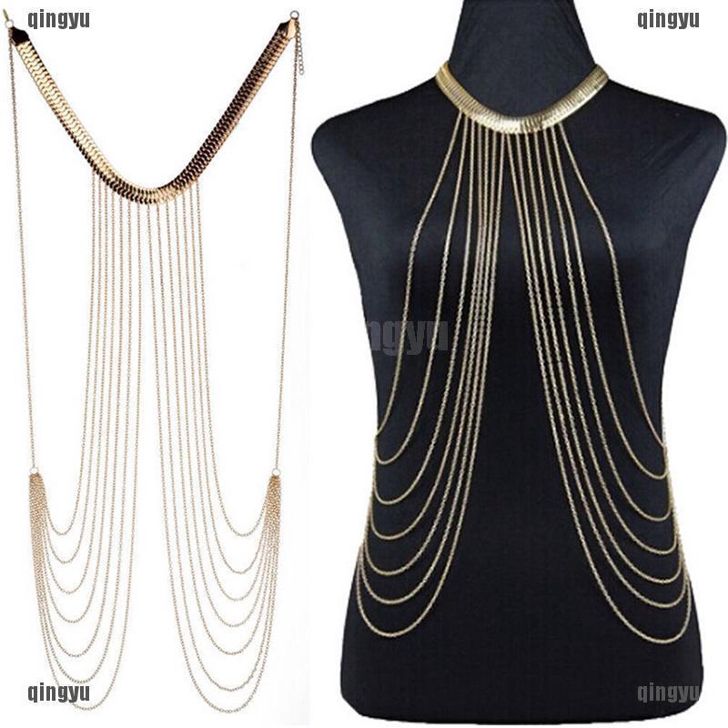 Vòng cổ Bodychain Dạng Tua Rua