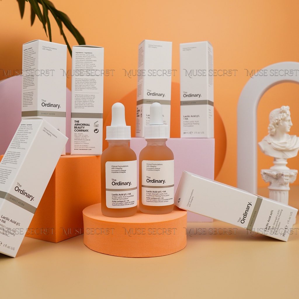 [Quà Tặng Khẩu Trang] Serum The Ordinary - Lactic Acid 5%/10% + HA 2% - Cấp Nước, Sáng Mịn Da 30ml [Bản Canada] | BigBuy360 - bigbuy360.vn