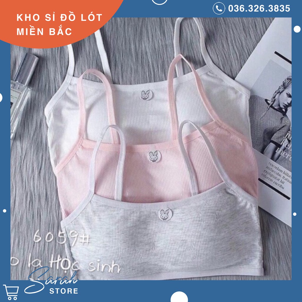 Áo Bra Học Sinh Bé Gái Có Đệm Ngực
