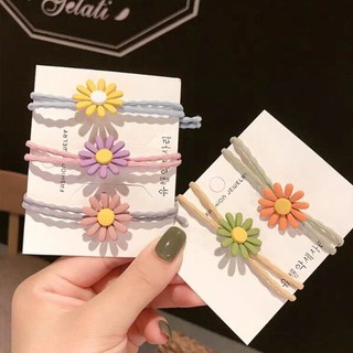 [1k] Dây Buộc Tóc Bông Cúc Ulzzang Siêu Hot P053