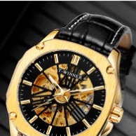 Đồng hồ cơ nam T-winner lộ máy