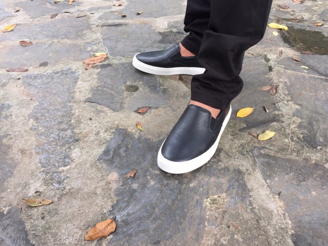 [SALE] Slip-on nam da thật 100%