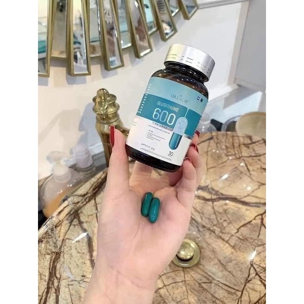 Viên uống trắng da ngừa nám GLUTATHIONE 600 Dr Lacir