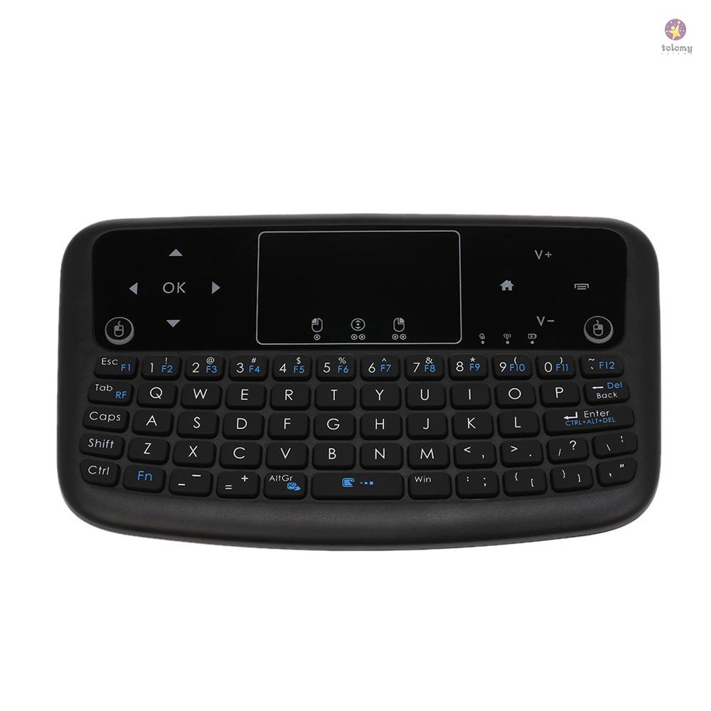 Bàn Phím Không Dây A36 Mini 2.4GHz Cho Android TV BOX Smart TV PC Notebook