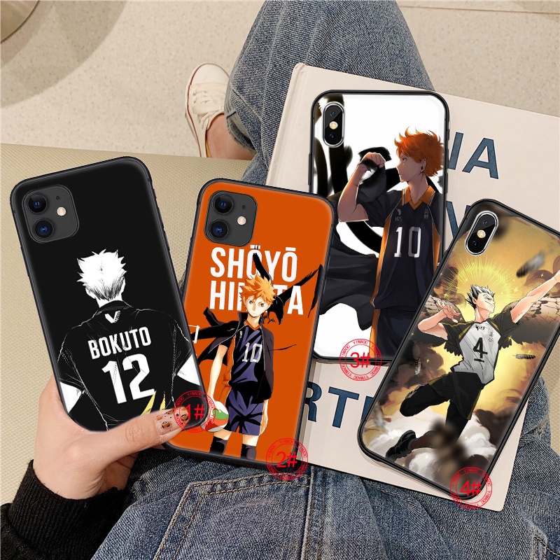 Ốp Điện Thoại TPU Dẻo Họa Tiết Hoạt Hình Haikyuu Cho iPhone 6 6S 7 8 Plus X XS XR 11 Pro Max 24TY