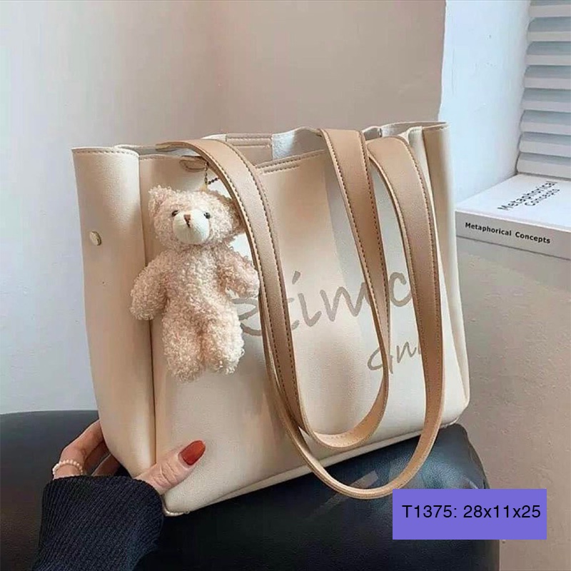 Túi xách tay đeo chéo công sở nữ bản to đi làm đi chơi rẻ đẹp phong cách hàn quốc T1375
